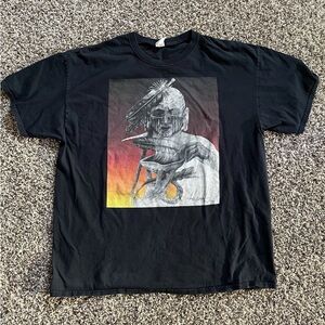 Native American T Shirt Artwork Of Sylvester Wesaw Pokagon Potawatomi XL